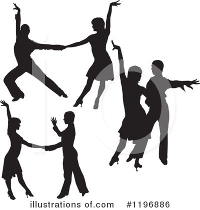 Royalty-Free (RF) Dance Clipart Illustration by dero - Stock Sample #1196886