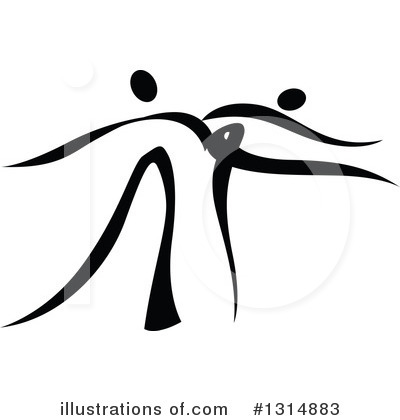 Royalty-Free (RF) Dance Clipart Illustration by Vector Tradition SM - Stock Sample #1314883