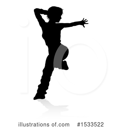 Royalty-Free (RF) Dancer Clipart Illustration by AtStockIllustration - Stock Sample #1533522