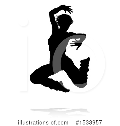 Royalty-Free (RF) Dancer Clipart Illustration by AtStockIllustration - Stock Sample #1533957