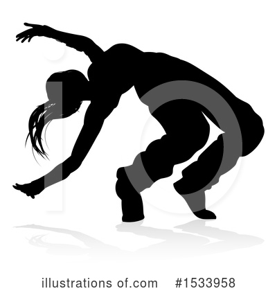 Royalty-Free (RF) Dancer Clipart Illustration by AtStockIllustration - Stock Sample #1533958