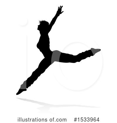 Royalty-Free (RF) Dancer Clipart Illustration by AtStockIllustration - Stock Sample #1533964