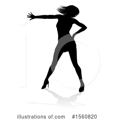 Royalty-Free (RF) Dancer Clipart Illustration by AtStockIllustration - Stock Sample #1560820