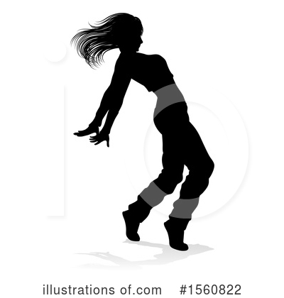 Royalty-Free (RF) Dancer Clipart Illustration by AtStockIllustration - Stock Sample #1560822