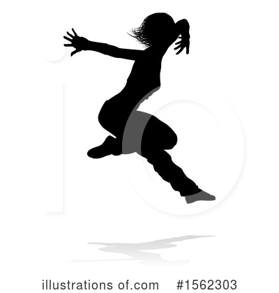 Royalty-Free (RF) Dancer Clipart Illustration by AtStockIllustration - Stock Sample #1562303