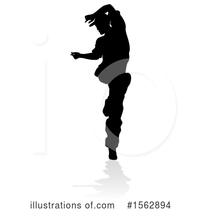 Royalty-Free (RF) Dancer Clipart Illustration by AtStockIllustration - Stock Sample #1562894