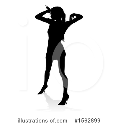 Royalty-Free (RF) Dancer Clipart Illustration by AtStockIllustration - Stock Sample #1562899