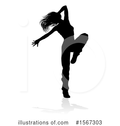 Royalty-Free (RF) Dancer Clipart Illustration by AtStockIllustration - Stock Sample #1567303