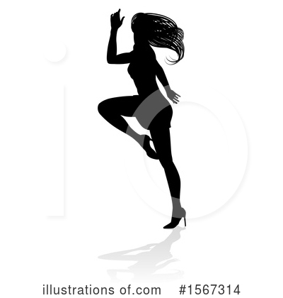 Royalty-Free (RF) Dancer Clipart Illustration by AtStockIllustration - Stock Sample #1567314