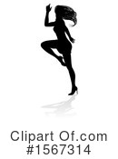 Dancer Clipart #1567314 by AtStockIllustration