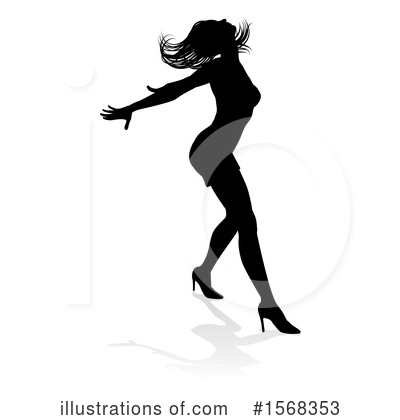 Royalty-Free (RF) Dancer Clipart Illustration by AtStockIllustration - Stock Sample #1568353