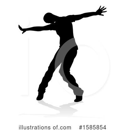 Royalty-Free (RF) Dancer Clipart Illustration by AtStockIllustration - Stock Sample #1585854