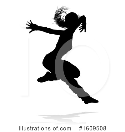 Royalty-Free (RF) Dancer Clipart Illustration by AtStockIllustration - Stock Sample #1609508