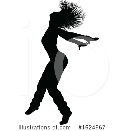 Royalty-Free (RF) Dancer Clipart Illustration by AtStockIllustration - Stock Sample #1624667