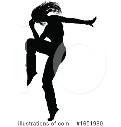 Royalty-Free (RF) Dancer Clipart Illustration by AtStockIllustration - Stock Sample #1651980