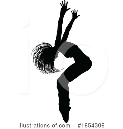Royalty-Free (RF) Dancer Clipart Illustration by AtStockIllustration - Stock Sample #1654306