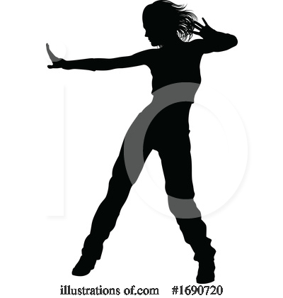 Royalty-Free (RF) Dancer Clipart Illustration by AtStockIllustration - Stock Sample #1690720