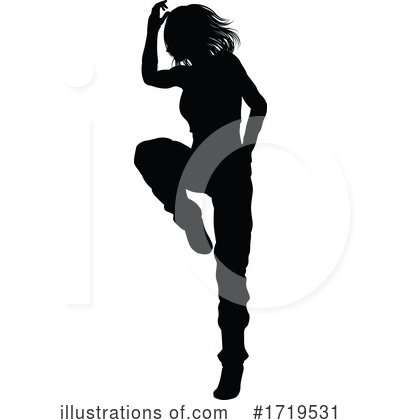 Royalty-Free (RF) Dancer Clipart Illustration by AtStockIllustration - Stock Sample #1719531
