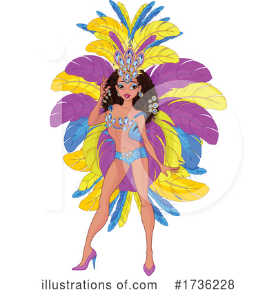 Dancers Clipart #1736228 by Pushkin