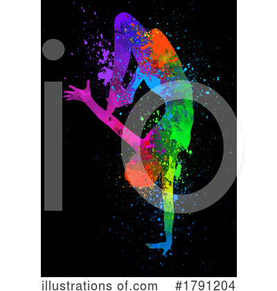 Royalty-Free (RF) Dancer Clipart Illustration by KJ Pargeter - Stock Sample #1791204