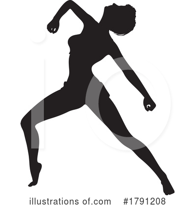 Royalty-Free (RF) Dancer Clipart Illustration by KJ Pargeter - Stock Sample #1791208
