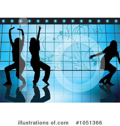 Royalty-Free (RF) Dancers Clipart Illustration by dero - Stock Sample #1051366
