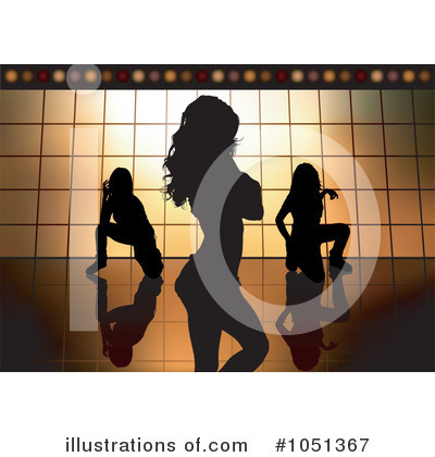 Royalty-Free (RF) Dancers Clipart Illustration by dero - Stock Sample #1051367