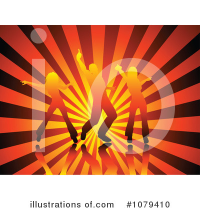 Royalty-Free (RF) Dancers Clipart Illustration by KJ Pargeter - Stock Sample #1079410