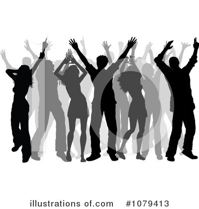 Royalty-Free (RF) Dancers Clipart Illustration by KJ Pargeter - Stock Sample #1079413