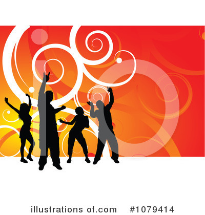 Royalty-Free (RF) Dancers Clipart Illustration by KJ Pargeter - Stock Sample #1079414