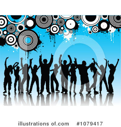 Royalty-Free (RF) Dancers Clipart Illustration by KJ Pargeter - Stock Sample #1079417