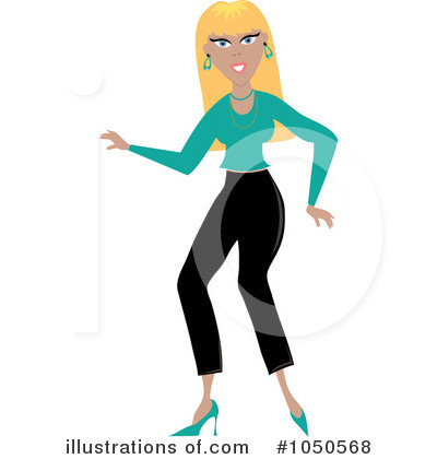 Royalty-Free (RF) Dancing Clipart Illustration by Pams Clipart - Stock Sample #1050568