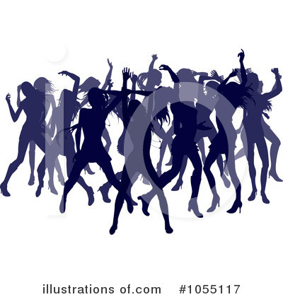 Royalty-Free (RF) Dancing Clipart Illustration by AtStockIllustration - Stock Sample #1055117