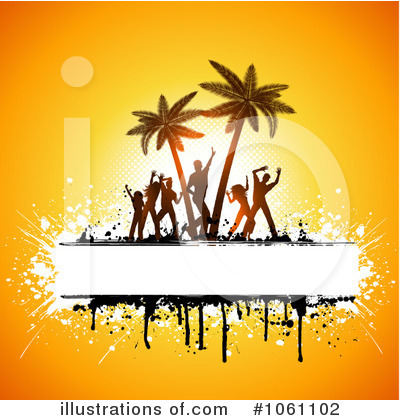 Beach Party Clipart #1061102 by KJ Pargeter