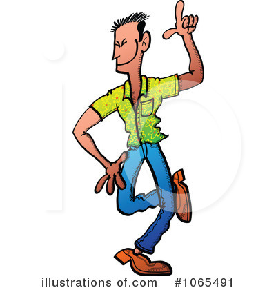Royalty-Free (RF) Dancing Clipart Illustration by Zooco - Stock Sample #1065491