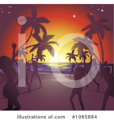 Royalty-Free (RF) Dancing Clipart Illustration by AtStockIllustration - Stock Sample #1065884
