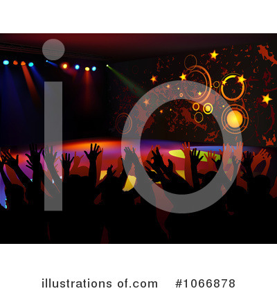 Royalty-Free (RF) Dancing Clipart Illustration by dero - Stock Sample #1066878