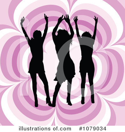 Royalty-Free (RF) Dancing Clipart Illustration by KJ Pargeter - Stock Sample #1079034