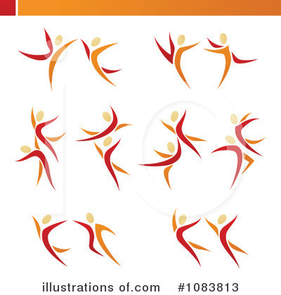 Royalty-Free (RF) Dancing Clipart Illustration by elena - Stock Sample #1083813