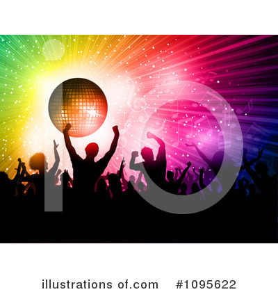 Disco Ball Clipart #1095622 by KJ Pargeter