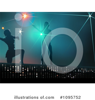 Royalty-Free (RF) Dancing Clipart Illustration by dero - Stock Sample #1095752