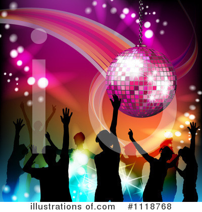 Royalty-Free (RF) Dancing Clipart Illustration by merlinul - Stock Sample #1118768