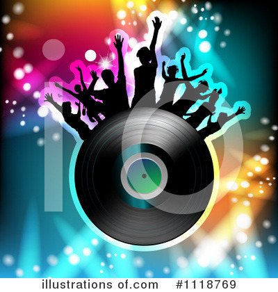 Royalty-Free (RF) Dancing Clipart Illustration by merlinul - Stock Sample #1118769