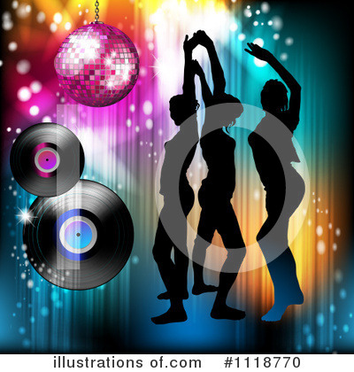 Royalty-Free (RF) Dancing Clipart Illustration by merlinul - Stock Sample #1118770