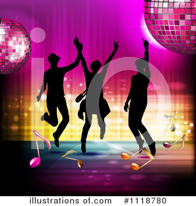 Royalty-Free (RF) Dancing Clipart Illustration by merlinul - Stock Sample #1118780