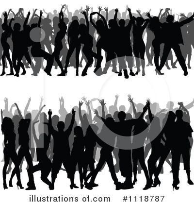Royalty-Free (RF) Dancing Clipart Illustration by dero - Stock Sample #1118787