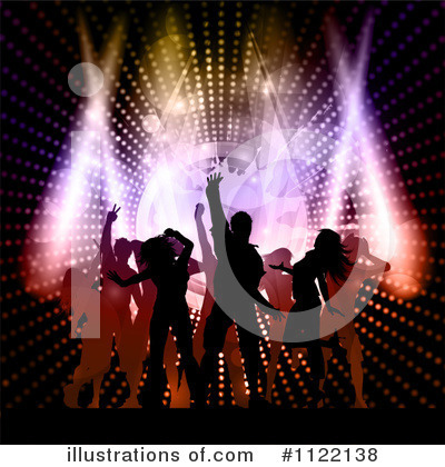 Royalty-Free (RF) Dancing Clipart Illustration by KJ Pargeter - Stock Sample #1122138
