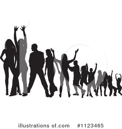 Royalty-Free (RF) Dancing Clipart Illustration by dero - Stock Sample #1123465