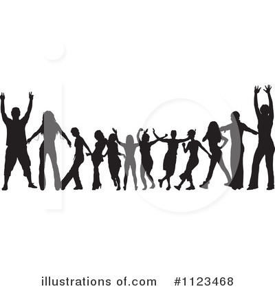 Royalty-Free (RF) Dancing Clipart Illustration by dero - Stock Sample #1123468