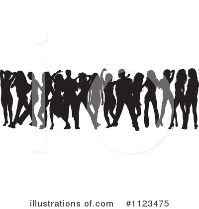 Royalty-Free (RF) Dancing Clipart Illustration by dero - Stock Sample #1123475